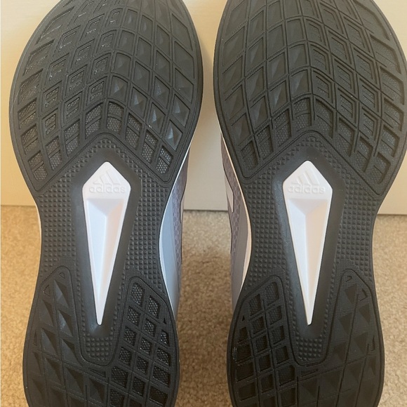 Adidas Duramo SL Men’s Running Shoes Gray White Size 10 (FY6680) Lightweight - Picture 3 of 7